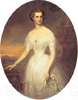 Elizabeth Siddal Portrait of Elisabeth of Bavaria Norge oil painting art
